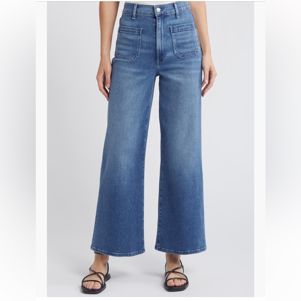 Le Jeans Virginia Wide-Leg Blue Jeans size 26